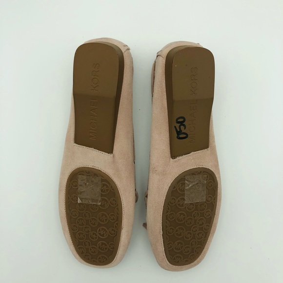 Michael Kors Tan Suede Flats Shoes Sz 7.5 - Picture 5 of 5